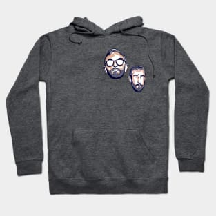 Taskmaster - Greg Davies Alex Horne Faces: simple, graphic, skin tones Hoodie